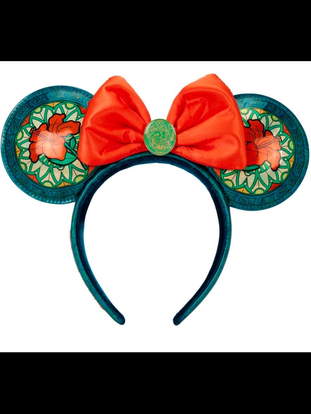 Loungefly Disney Princess Stained Glass Collection Moana Ears Headband